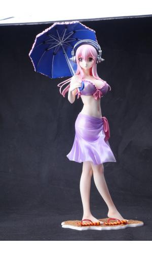 1/4すーぱーそに子 ボンデージ着脱Ver塗装済魔改造完成品フィギュアBLUE-予約