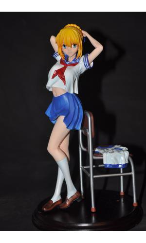 Fate フィギュア アルトリア 制服 saber セイバー　完成品フィギュア